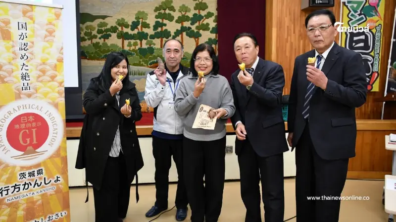 กรมทรัพย์สินทางปัญญา บุกญี่ปุ่น ศึกษาโมเดลปลูกมันหวาน ยกระดับ GI ไทย สู่ตลาดพรีเมียมโลก