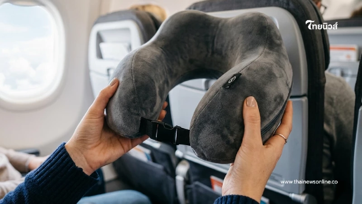 แพทย์ช่วยแนะ วิธีใช้หมอนรองคอตัว U ให้ตรงสรีระ หลายคนใช้ผิดมาตลอด
