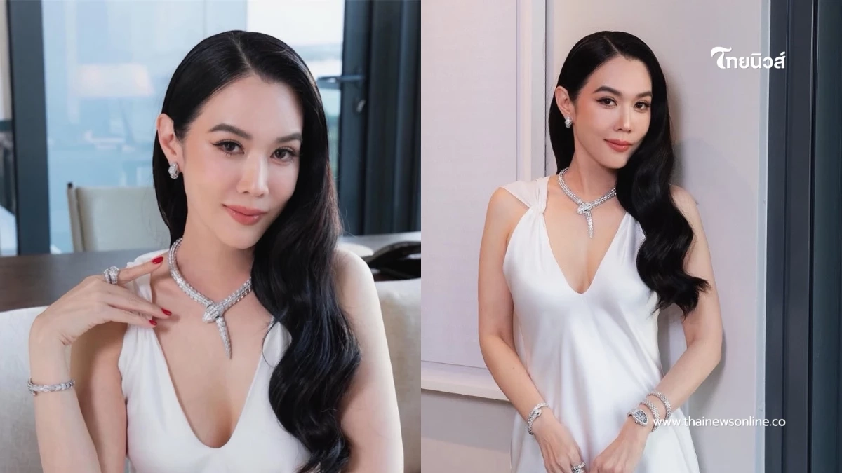 "เมย์ เฟื่องอารมย์" คืนงานอีเวนต์! ลุคเดรสขาว สวยแพงไม่เปลี่ยน