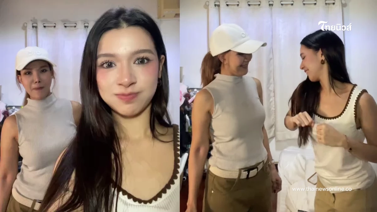 สวยสะกด! น้องวีวี่ วัย 21 ปี ลูก ต้อม รชนีกร โตเต็มตัว แฟนคลับแห่ชม