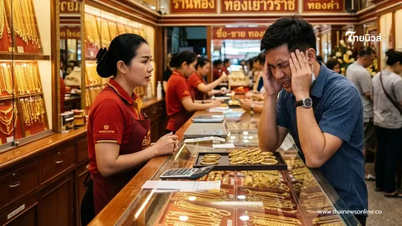 ร่วงแรงฉุดไม่อยู่  ราคาทองวันที่ 23 มี.ค.69 เปิดตลาดครั้งที่ 1