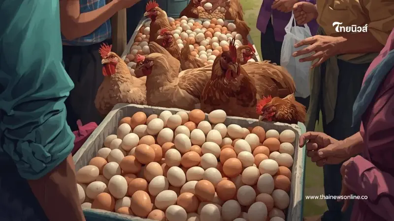 อากาศร้อนจัดทำพิษ ไข่ไก่จ่อขึ้นราคาแผงละ 6 บาท เริ่ม 16 มี.ค. นี้ อากาศร้อนจัดทำพิษ ไข่ไก่จ่อขึ้นราคาแผงละ 6 บาท เริ่ม 16 มี.ค. นี้