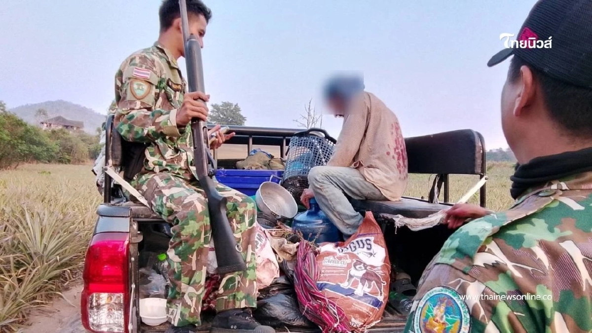 อุทยานฯ กุยบุรี สกัดจับขบวนการล่า "เลียงผา" สัตว์ป่าสงวนหายาก