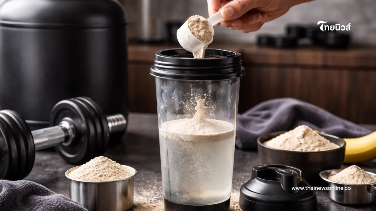 เพจดังชี้ เวย์ดังเข้าข่ายเวทเกนเนอร์ หลังตรวจเหลือโปรตีนแค่ 8%