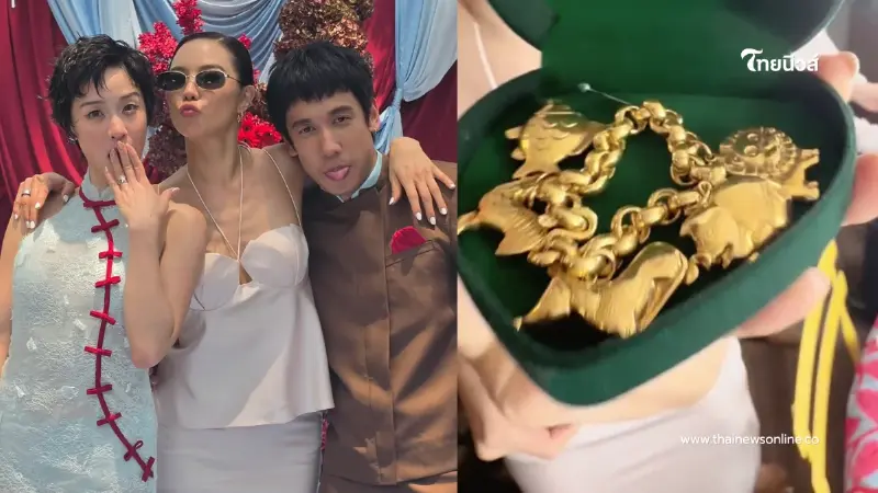 ฮาทั้งงาน! “คริส หอวัง” เปิดของรับไหว้สุดพิเศษจากคุณแม่