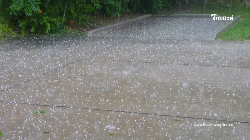 ปภ.เตือนพายุฤดูร้อน 56 จว. แนะวิธีรับมือ-ห้ามกินลูกเห็บ
