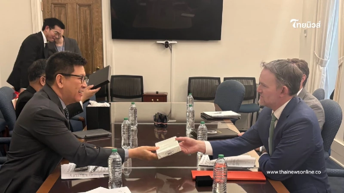 รองนายกฯ เอกนิติ หารือผู้แทนการค้าสหรัฐฯ กระชับความสัมพันธ์เศรษฐกิจไทย–สหรัฐฯ