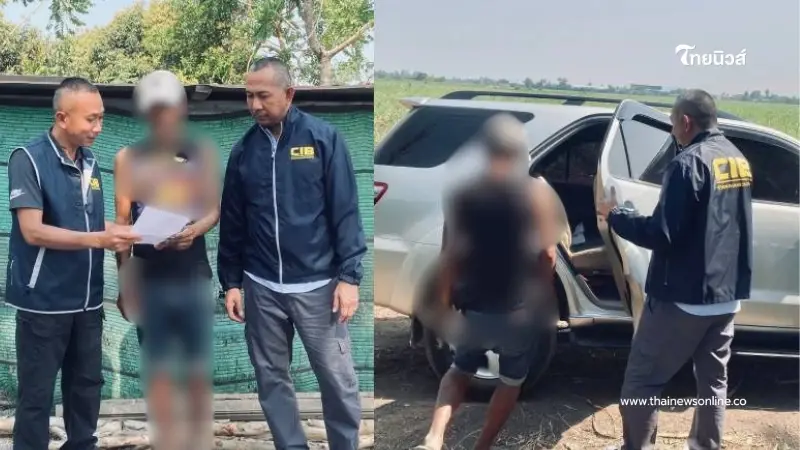 จบที่กาญจนบุรี บุกรวบผู้ต้องหาคาบ้านพัก ตร.ทางหลวงตามจับตามหมาย