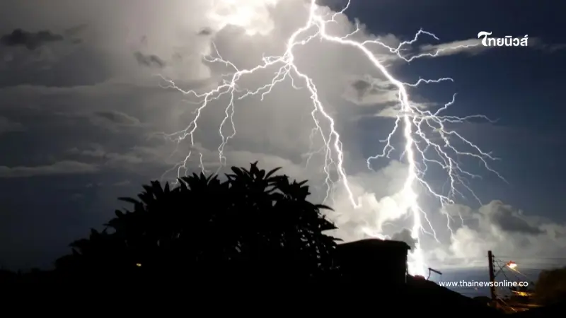 เตือนพายุฤดูร้อน 23-25 เม.ย. ระวังลมแรง-ลูกเห็บตก กทม.โดนด้วย