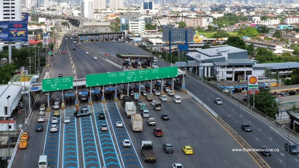 "วันจักรี" กทพ. เปิดขึ้นทางด่วนฟรี 3 สายทาง รวม 63 ด่าน 6 เม.ย.นี้