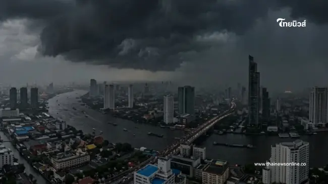 รายชื่อจังหวัดพื้นที่สีแดง เจอพายุฤดูร้อน ฝนฟ้าคะนอง ถึง 1 พ.ค. 69