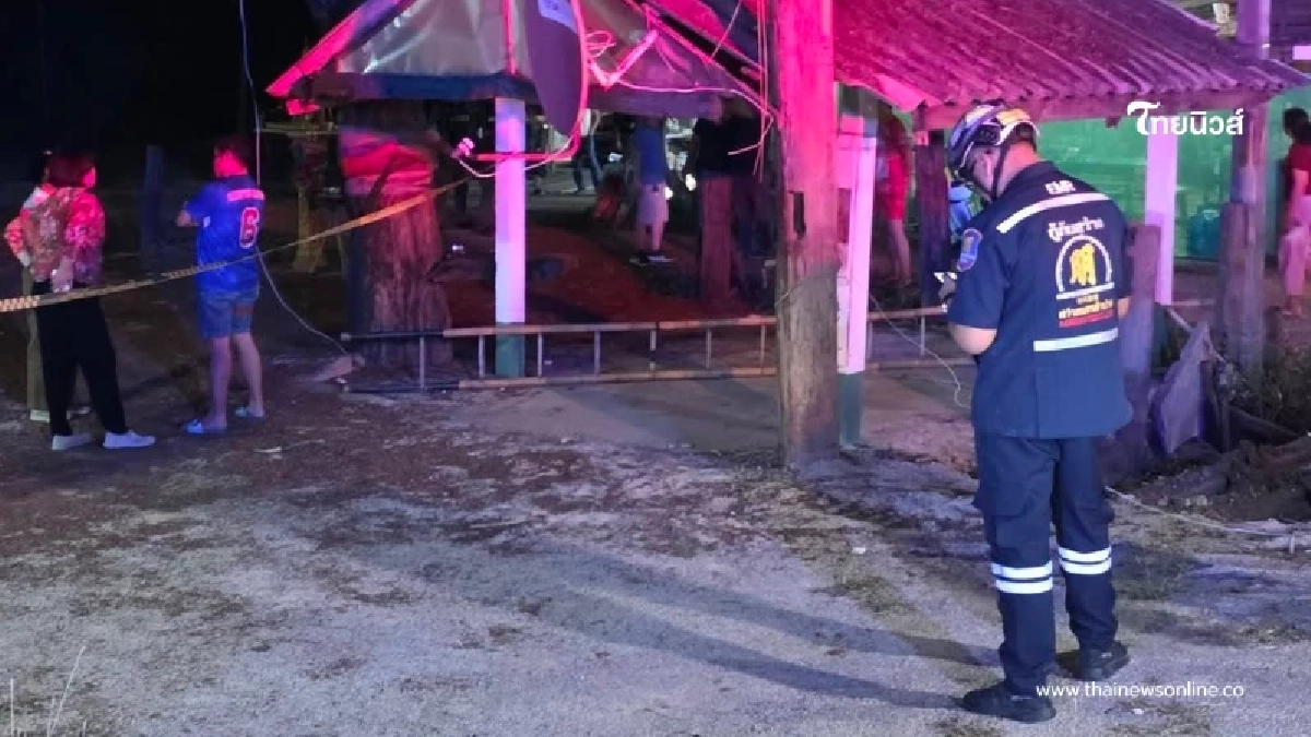 สลด อดีตประธานชุมชน ลั่นไกนักข่าวชายดับ หญิง 2 คนอยู่ด้วยเจ็บสาหัส