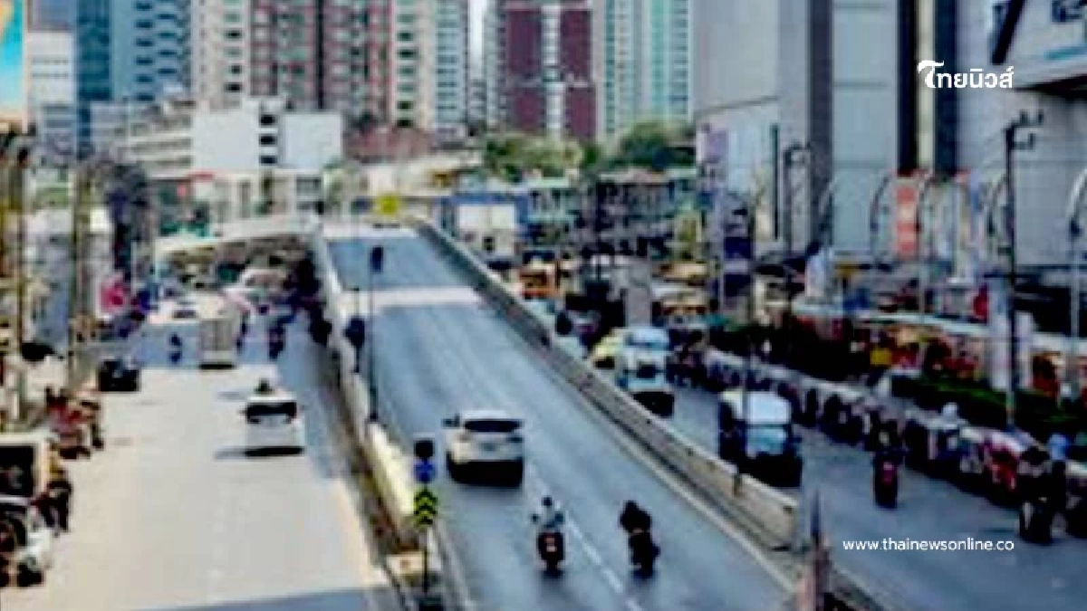 นับถอยหลังอีก3วัน เตรียมปิด "สะพานข้ามแยกประตูน้ำ" ยาวถึงปีหน้า