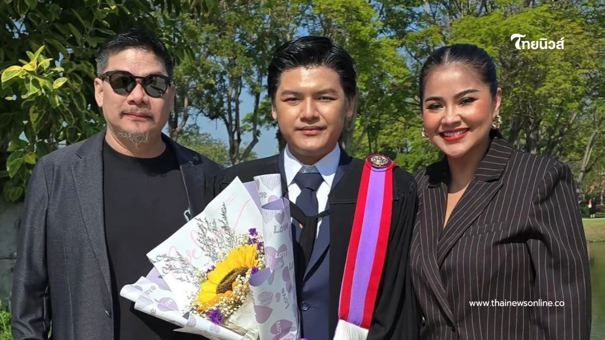ปลื้มสุดหัวใจ ตั๊ก ศิริพร เผยลูกชายสอบติด 2 มหาลัยดังอังกฤษ