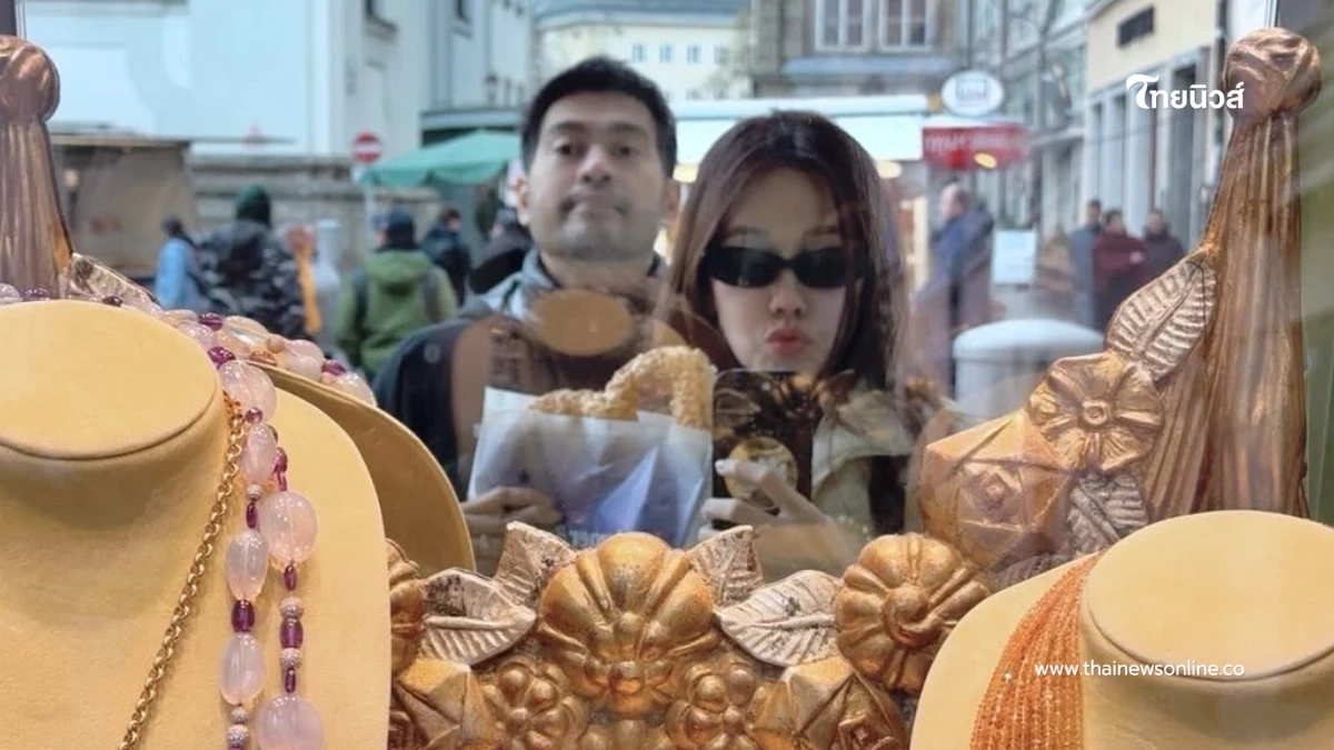 นานทีหวาน! นุ่น-ต๊อด เสิร์ฟภาพสวีทเหมือนฮันนีมูนรอบสอง