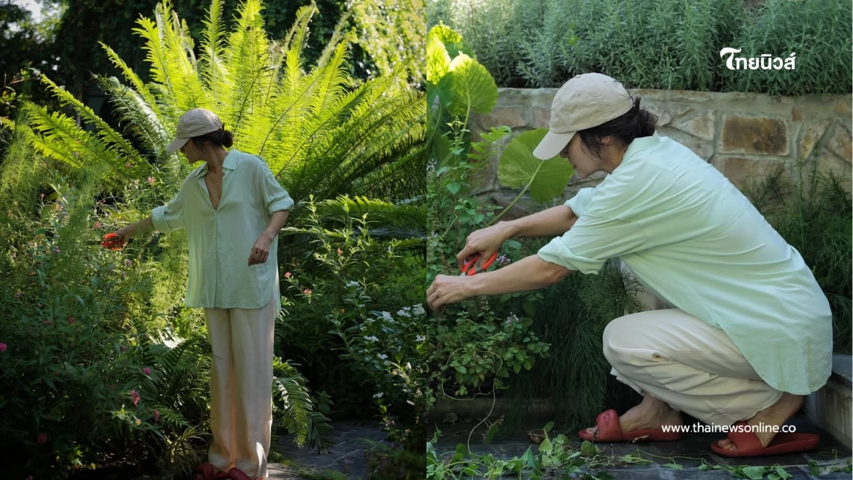 แอน ทองประสม ใช้ชีวิตสโลว์ไลฟ์  เผยความสุขที่ไม่ต้องค้นหาไกล