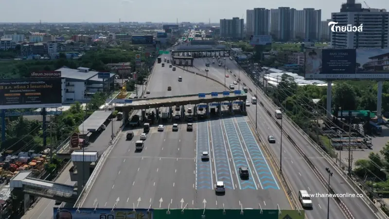 สงกรานต์นี้ "ทางด่วนฟรี-มอเตอร์เวย์ฟรี" สูงสุด 7 วัน รวม 10 เส้นทาง
