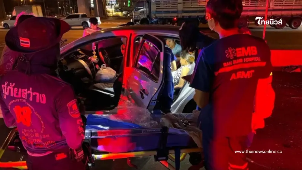 หญิง 28 สุดกลั้นคลอดลูกบนรถ ขณะสามีรีบนำตัวส่ง รพ. คอหวยแห่ส่อง