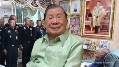 ภาพล่าสุด "บิ๊กจิ๋ว" พล.อ.ชวลิต ยงใจยุทธ ในวันเกิดวัย 94 ปี