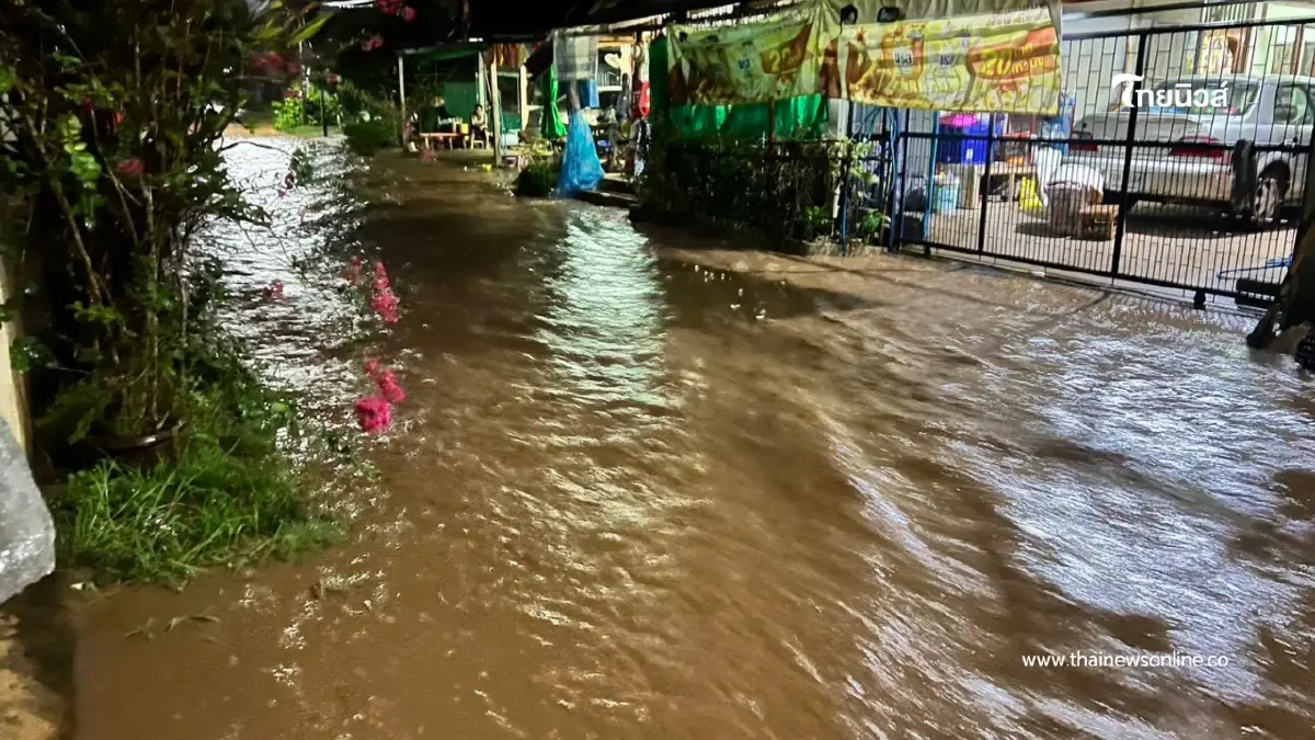 เพชรบูรณ์อ่วม! น้ำป่าสันตาเพียทะลักซ้ำสอง รอบนี้มาแรงกว่าเดิม