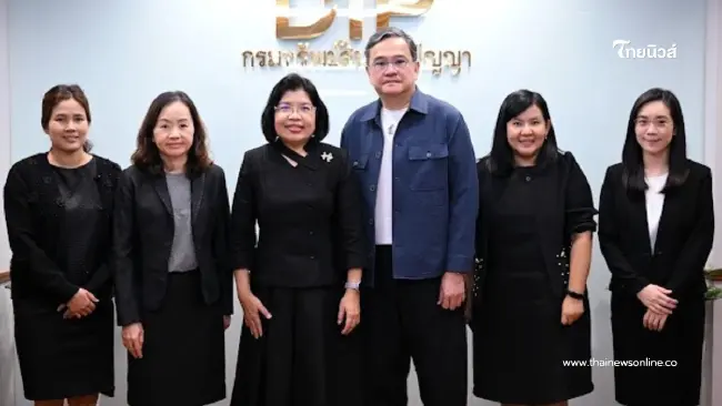 กรมทรัพย์สินทางปัญญา หารือ สมาคมนักเขียนบทละครโทรทัศน์ วางแนวทางปั้นคอนเทนต์ไทยในตลาดสากล