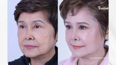 สวยย้อนวัย นักแสดงรุ่นใหญ่ เผยภาพลุคล่าสุดหลังดึงหน้า