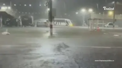 โคราชอ่วม! ฝนถล่ม 5ชม. น้ำท่วมเซฟวัน-ถนนมิตรภาพ รถเล็กระวัง โคราชอ่วม! ฝนถล่ม 5ชม. น้ำท่วมเซฟวัน-ถนนมิตรภาพ รถเล็กระวัง