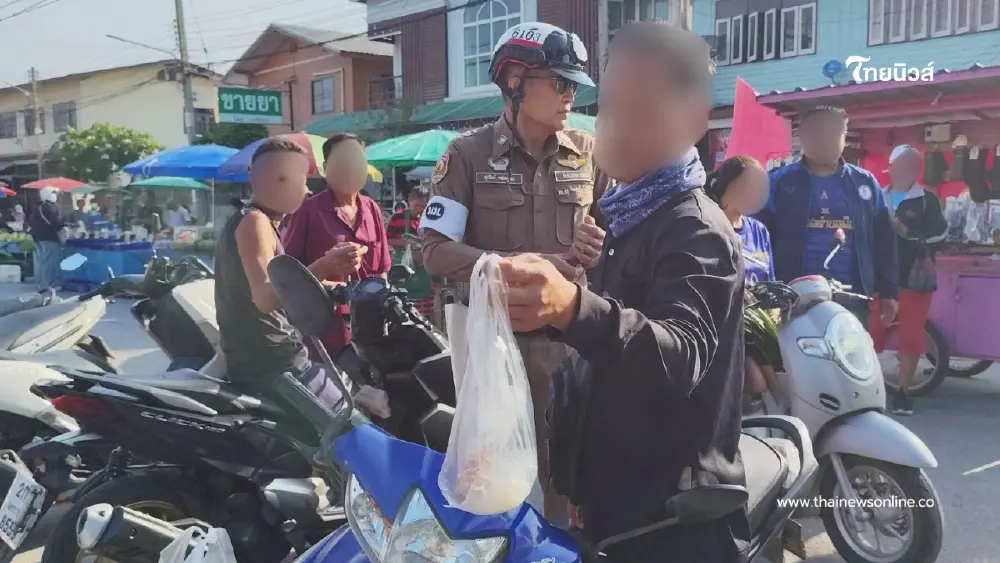 รวบคาตลาด ขโมยหมูปิ้ง 4 ไม้ อ้างทำครั้งแรกแต่ชาวบ้านแฉยับ
