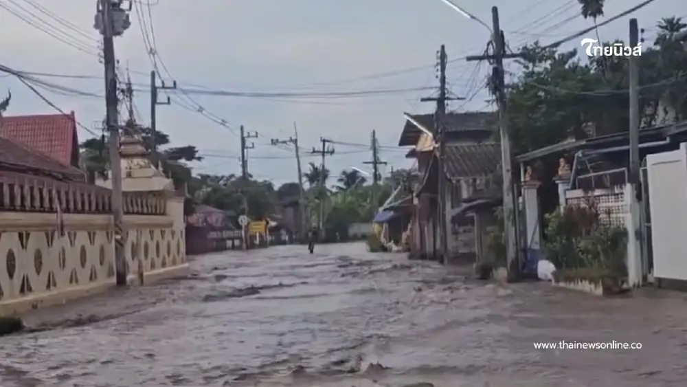 อ่วม! น้ำป่าดอยขุนตาลซัดลำปางจม ชาวบ้านโอดท่วมซ้ำซากทุกปี อ่วม! น้ำป่าดอยขุนตาลซัดลำปางจม ชาวบ้านโอดท่วมซ้ำซากทุกปี