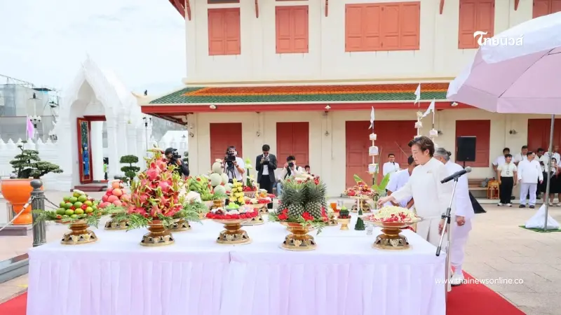 พิธีบวงสรวงการจัดงาน ๑๓ รอบนักษัตรวัดราชบพิธ พระบรมราชูทิศแห่งพระราชศรัทธา พิธีบวงสรวงการจัดงาน ๑๓ รอบนักษัตรวัดราชบพิธ พระบรมราชูทิศแห่งพระราชศรัทธา