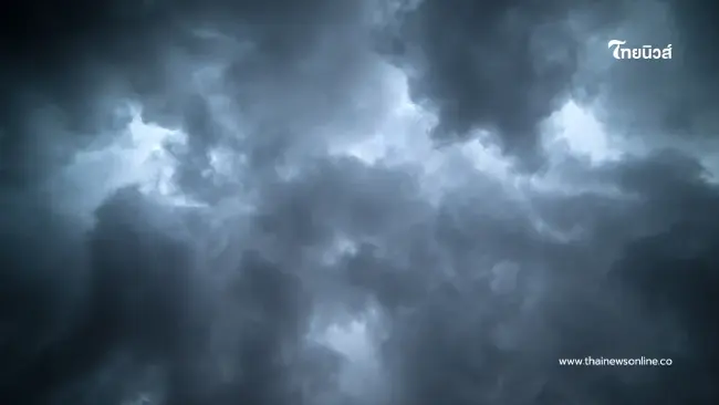 อุตุฯเตือน ฉบับที่ 12 ฝนตกหนักถึงหนักมากและคลื่นลมแรง