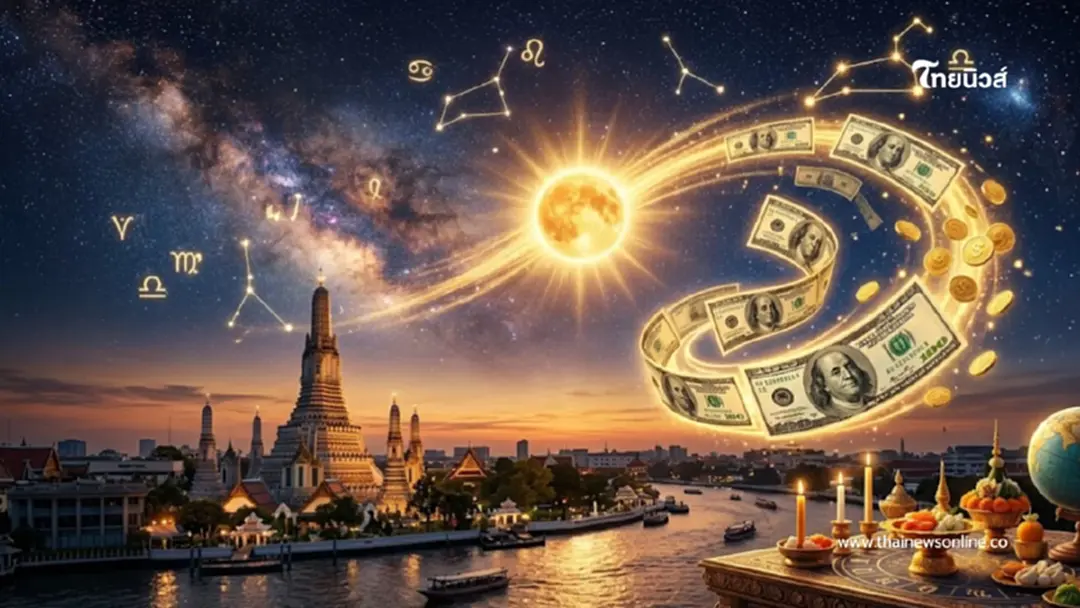 5 ราศีเท่านั้น! ดาวอาทิตย์ย้าย ราชาโชค เงินพุ่ง รวยกระหึ่ม 5 ราศีเท่านั้น! ดาวอาทิตย์ย้าย ราชาโชค เงินพุ่ง รวยกระหึ่ม