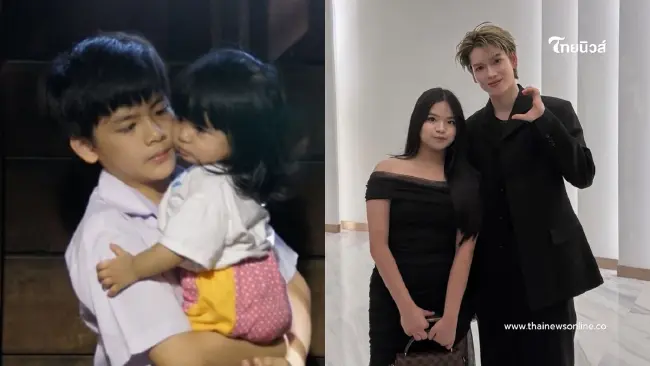 วันเฉลิม-น้องอ้อย  จากละครทองเนื้อเก้า  มาเจอกันในรอบหลายปี