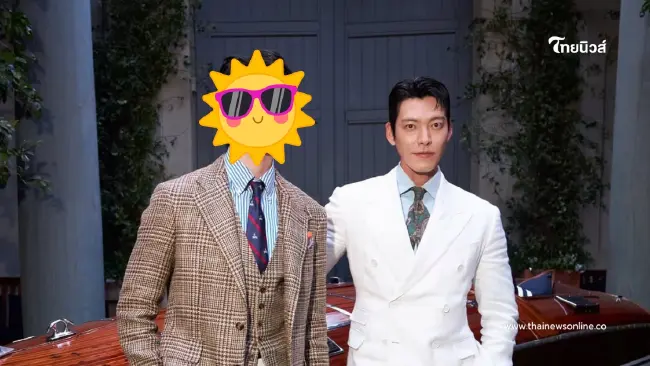 หล่อสร้างเรื่อง นักแสดงไทยเฉิดฉายงานแฟชั่น ประกบไหล่คิมอูบิน หล่อสร้างเรื่อง นักแสดงไทยเฉิดฉายงานแฟชั่น ประกบไหล่คิมอูบิน