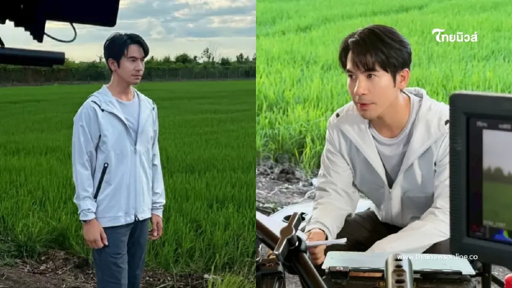 แห่ซูมตาแตก  ‘โป๊ป ธนวรรธน์’  หลุดภาพกองถ่ายชวนลุ้นผลงานใหม่