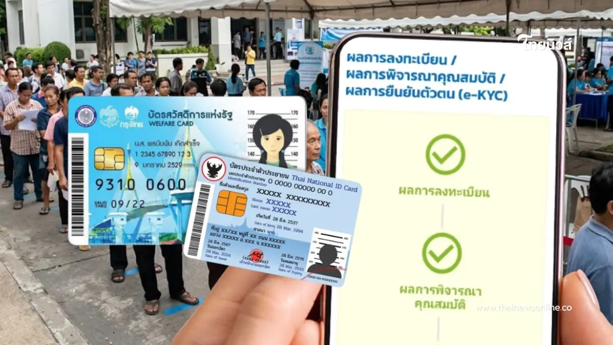 บัตรสวัสดิการแห่งรัฐ ตรวจสอบสถานะขึ้นยืนยันตัวตนสำเร็จ ทำอย่างไรต่อ บัตรสวัสดิการแห่งรัฐ ตรวจสอบสถานะขึ้นยืนยันตัวตนสำเร็จ ทำอย่างไรต่อ