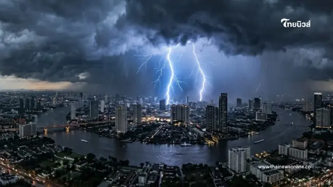 "พยากรณ์อากาศ 7 วัน" เปิดพิกัดเจอมรสุม ฝนตกหนักมาก 10 - 16 มิ.ย. 69 "พยากรณ์อากาศ 7 วัน" เปิดพิกัดเจอมรสุม ฝนตกหนักมาก 10 - 16 มิ.ย. 69