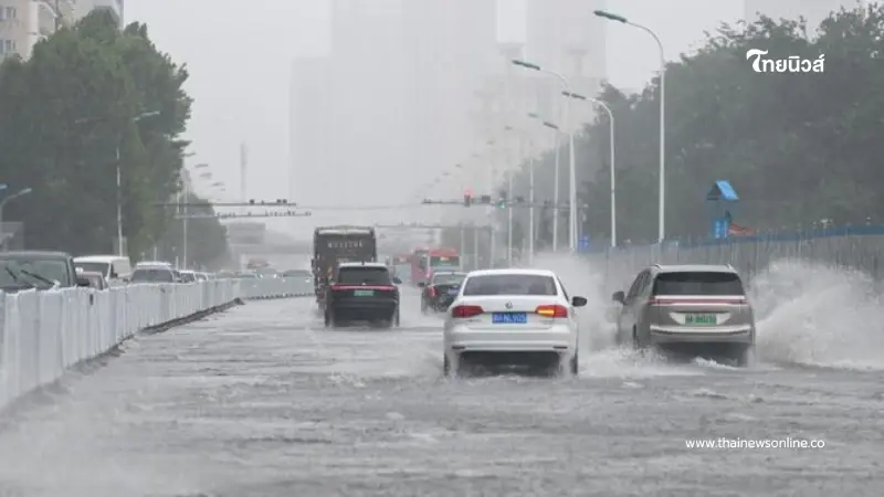 จีนประกาศเตือนภัยฤดูน้ำหลาก ปริมาณฝนจ่อเกินเกณฑ์ เร่งยกระดับรับมือน้ำท่วม จีนประกาศเตือนภัยฤดูน้ำหลาก ปริมาณฝนจ่อเกินเกณฑ์ เร่งยกระดับรับมือน้ำท่วม