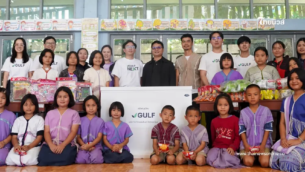 GULF ผนึก AIS ปี3 ติดตั้งโซลาร์เซลล์ สสช.บ้านแม่แพใหญ่ ยกระดับสาธารณสุขชุมชน