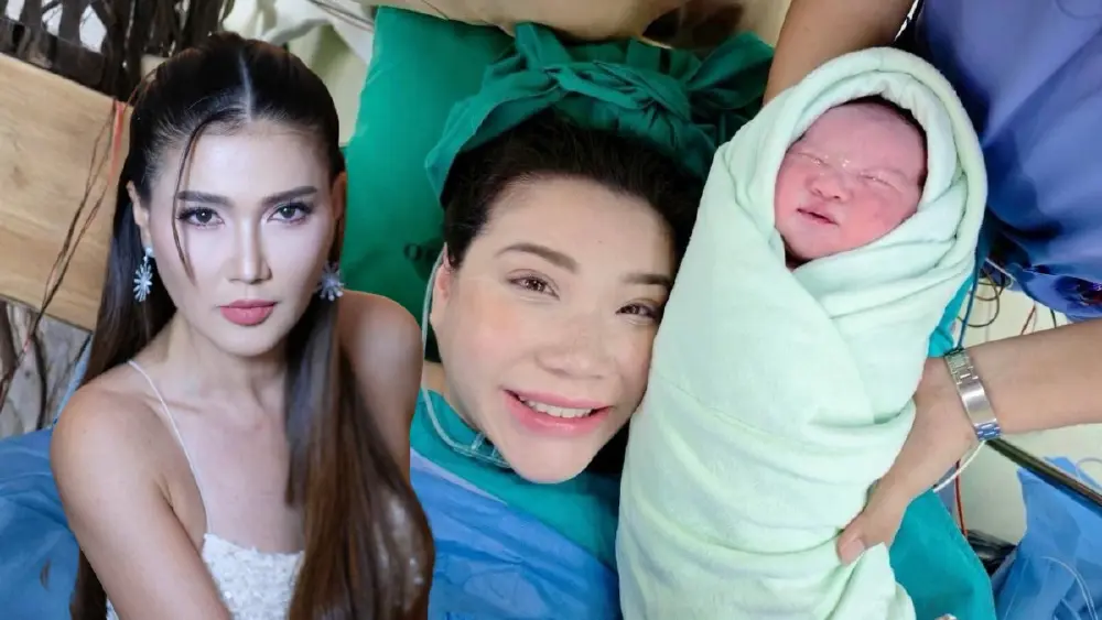 คลอดแล้ว "นนนี่ นนลนีย์" ลูกสาวแอน สิเรียม ให้กำเนิดสมาชิกใหม่