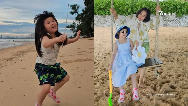 "น้องเกล" ควงคุณยายเที่ยวรับลมร้อน ลุคนี้ทำพี่ๆ แฟนคลับใจละลาย "น้องเกล" ควงคุณยายเที่ยวรับลมร้อน ลุคนี้ทำพี่ๆ แฟนคลับใจละลาย