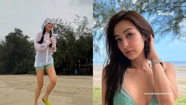 กราบหุ่นสับ! "ชิปปี้ ศิรินทร์" ปล่อยช็อตเด็ดนุ่งบิกินี่ตัวจิ๋ว