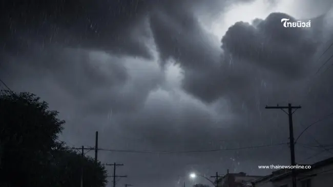 เช็กเลย อุตุฯเตือน ระวังฝนถล่มหนักและน้ำท่วมฉับพลัน!