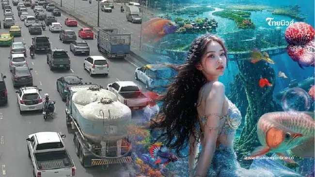 หลีกเลี่ยง รังสิต-ปทุมธานี ติดหนึบท้ายแถวยาวถึงแยกบางพูน ใครไปแถวนี้ควรเผื่อเวลา