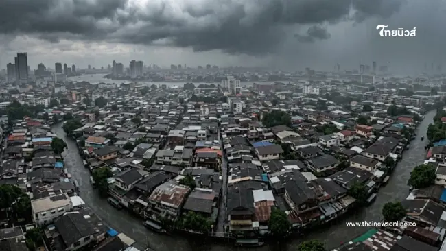 รายชื่อจังหวัดพื้นที่สีแดง ฝนตกหนักถึงหนักมาก จนถึง 30 ก.ค. 2569