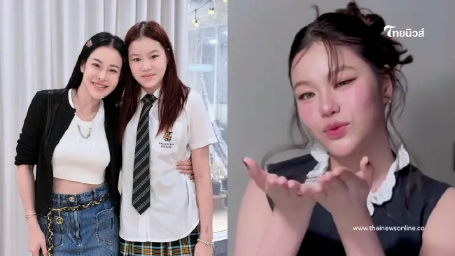 "น้องณิริน" สลัดลุคเด็กน้อย โตเป็นสาวฉายแววซุปตาร์ตามรอยแม่