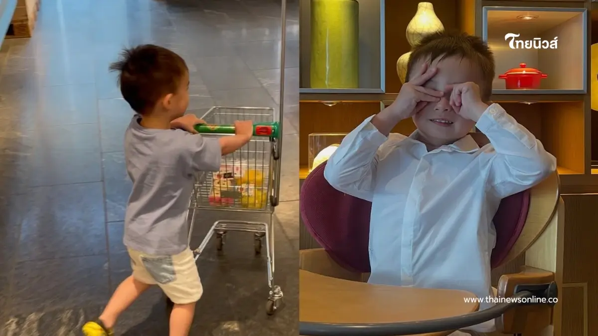 ส่องภาพล่าสุด  ลูกชาย "ดิว อริสรา" อัปเดตลุคใหม่ หล่อออร่าพุ่ง