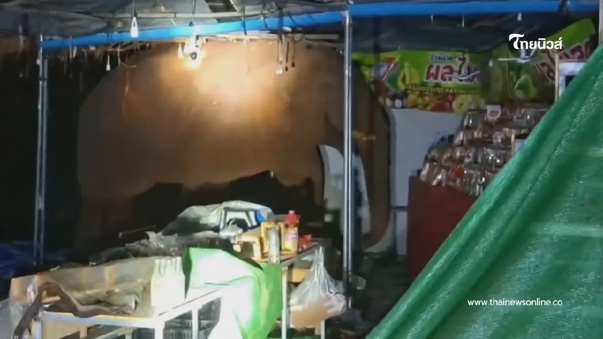 ตื่นเต้นทั้งหมูสี 2 ช้างป่าเขาใหญ่ บุกหมู่บ้าน รื้อร้านค้าริมทาง