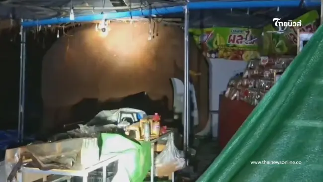 ตื่นเต้นทั้งหมูสี 2 ช้างป่าเขาใหญ่ บุกหมู่บ้าน รื้อร้านค้าริมทาง