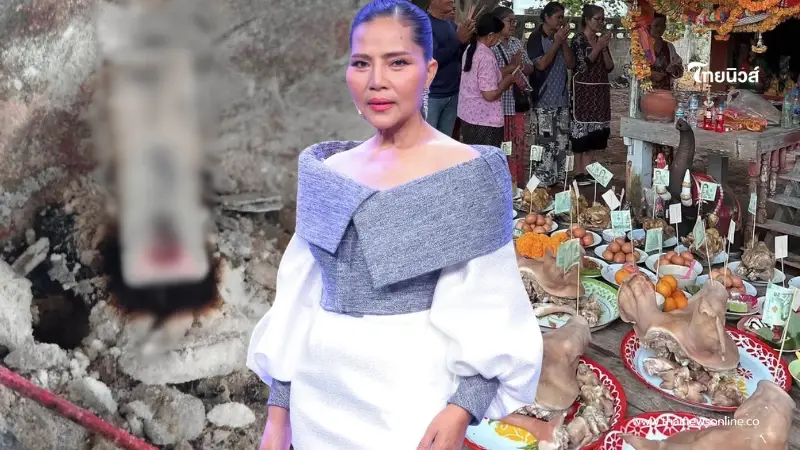 "สุนารี" เผยเลขธูปหลังแก้บนศาลตายาย ครอบครัวขอให้สุขภาพแข็งแรง